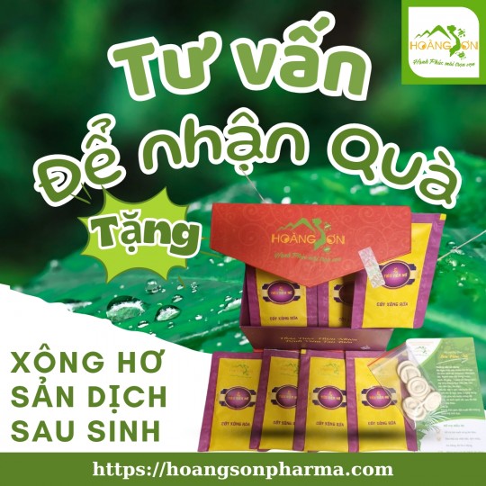 Quà Tặng Xông Hơ Sản Dịch Sau Sinh