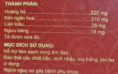 Các Vị Thuốc Hoàng Bá, Kim Ngân Hoa, Liên Kiều Ngưu Bàng Có Trong Tiêu Viêm Nữ Có Uống Được Không?